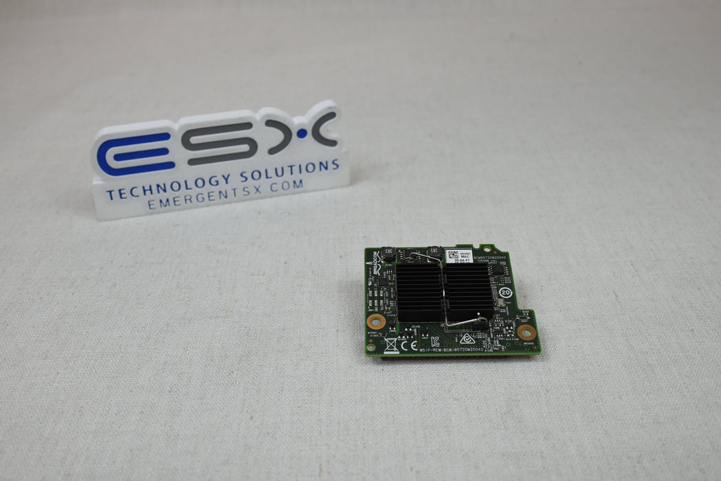 Dell MW9RC Broadcom 5720 1GB Quad Port Blade Network Daughter Card M630 M640