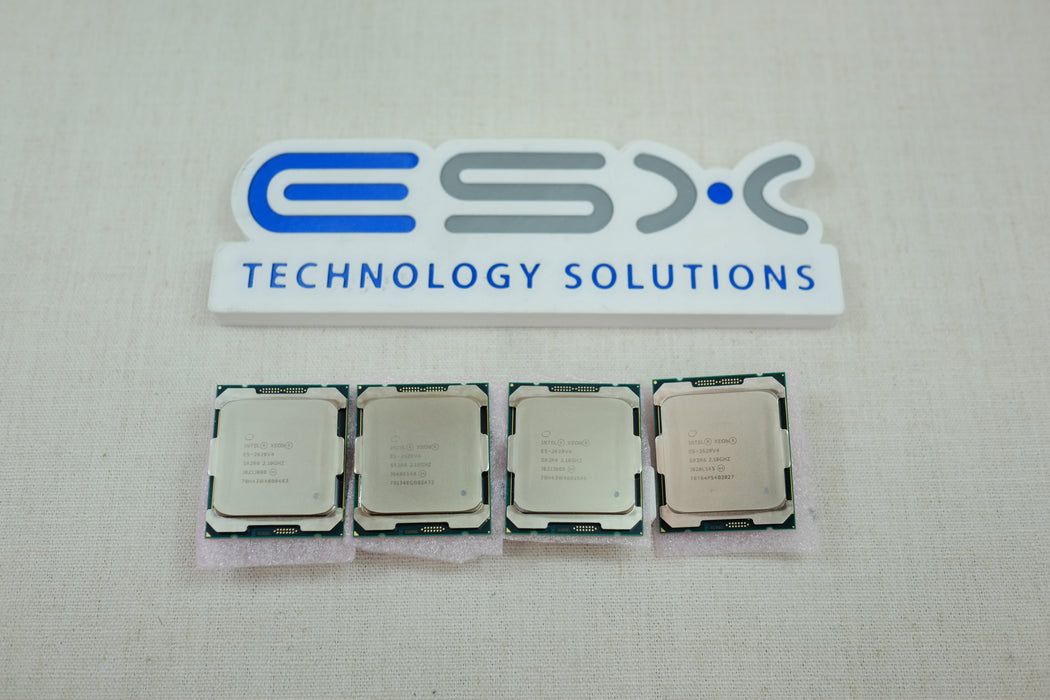 LOT OF 4x Intel Xeon 8 Core E5-2620v4 @ 2.1GHz 20M Processor SR2R6 CPU