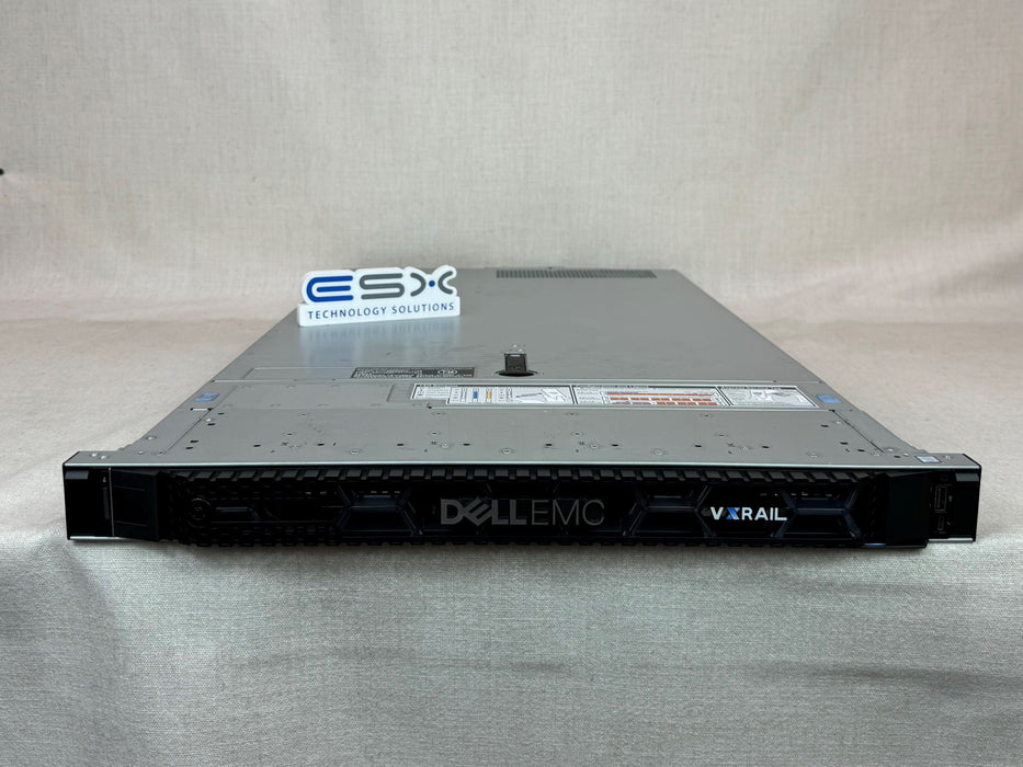 Dell R640 VXRail E560F 1U Server 2x 28C Platinum 8276 2.2GHz, 512GB, 10x 3.84TB