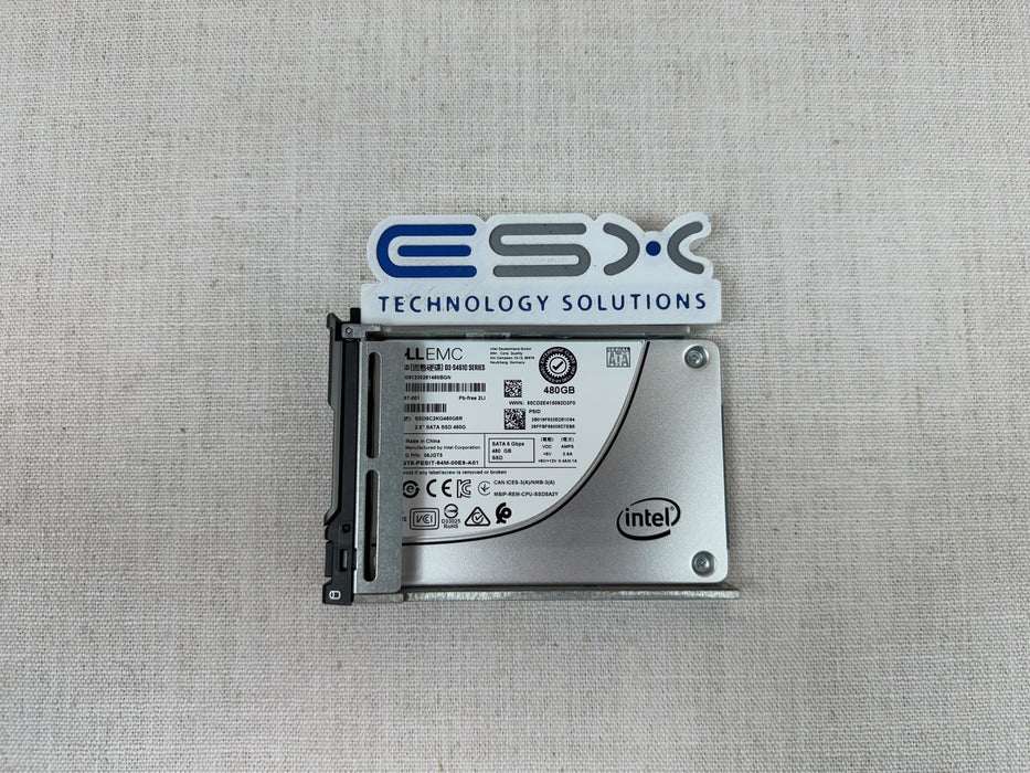 Dell 6JGT5 480GB 6Gb/s 2.5” Mix Use SSD SSDSC2KG480G8R Solid State Drive