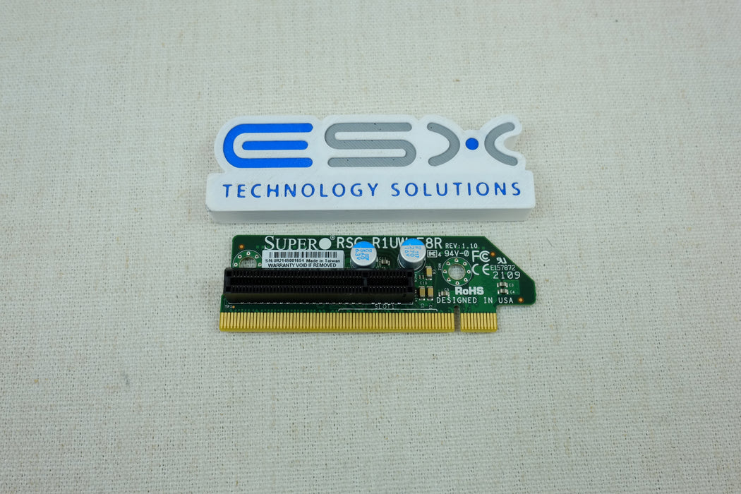 Supermicro RSC-R1UW-E8R 1U PCIe x8 Riser Card Assembly