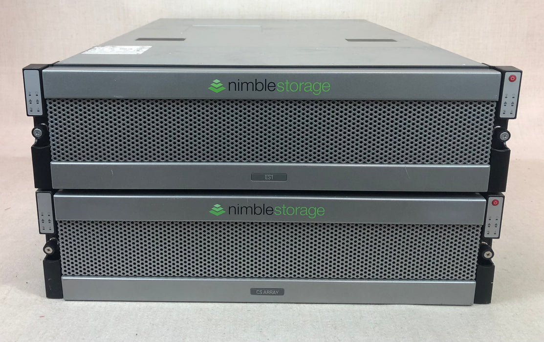 Nimble Storage Array CS260G & ES1-H45 – 66TB’s Raw & 2TB Flash 10Gbe Ports