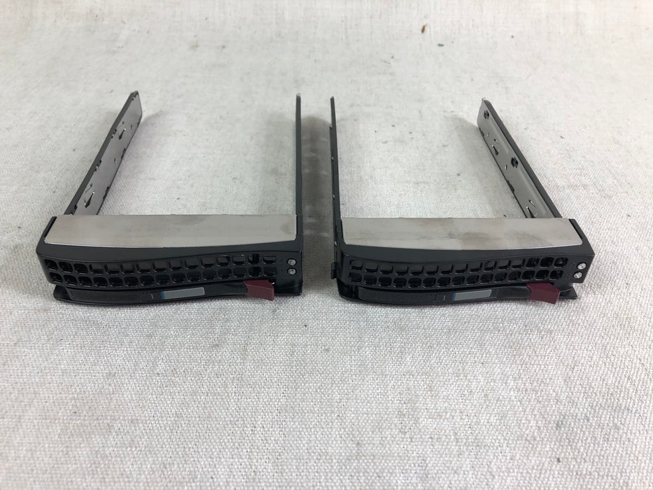 Lot of 2x 01-SC93301-XX00C104 SuperMicro 3.5” SAS/SATA Hard Drive Tray