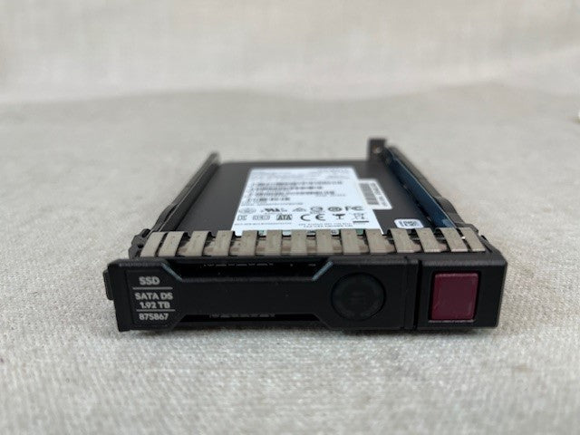 HPE 875867-001 - 1.92TB SATA 6G MU SFF SC DS SSD