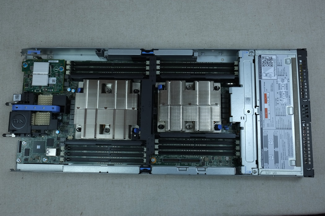 Dell PowerEdge FC640 Blade Server 2x 28C Platinum 8276 2.2GHz 768GB 2x 480GB SSD