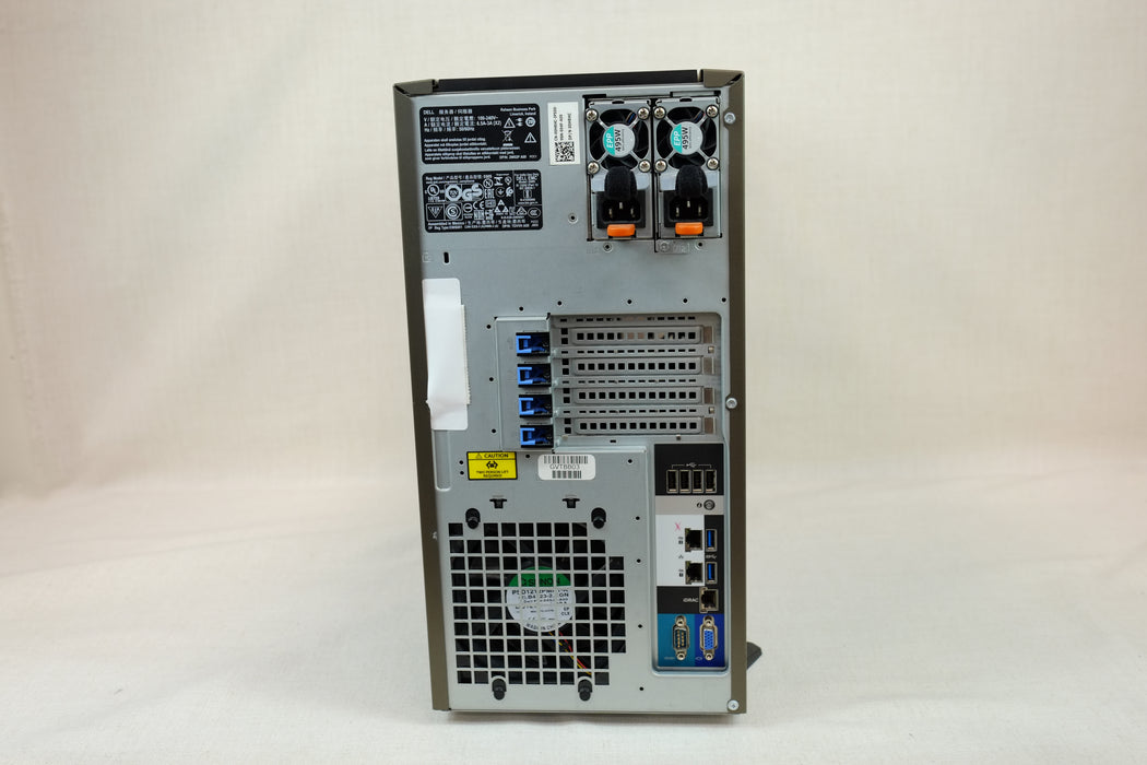 Dell PowerEdge T340 8x 3.5” CTO Tower Server – 1x Heatsink, Onboard RAID, 2x PSU