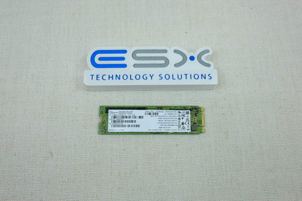 HP P20608-001 240GB 6G SATA M.2 SSD Micron 5300 MTFDDAV240TDU