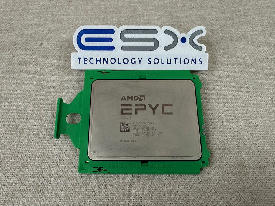 AMD 100-000000075 EPYC 32-Core 7542 2.9GHz 128MB 225W SP3 Processor Dell-Locked