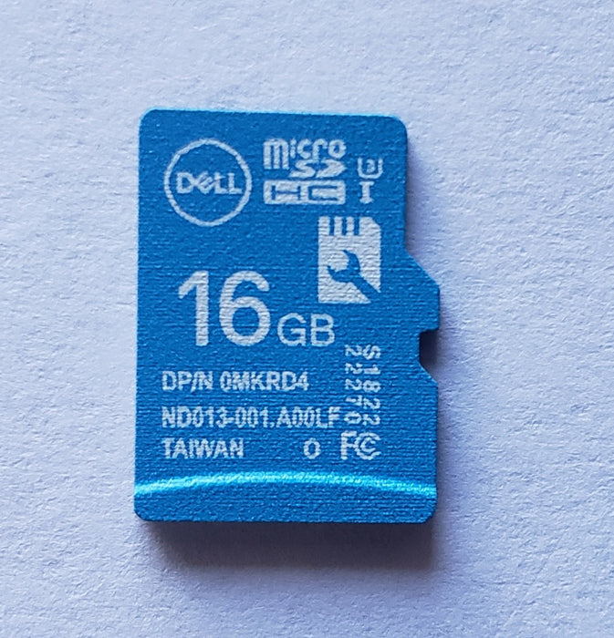 Dell MKRD4 16GB vFlash Micro SD HC for iDRAC 9 Enterprise