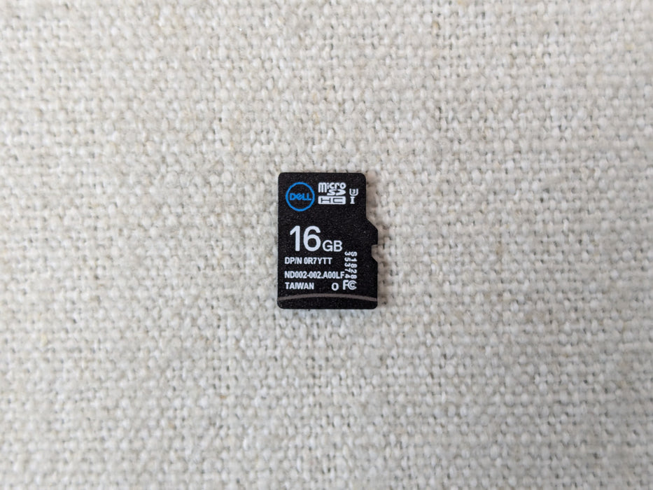 Dell R7YTT 16GB iDRAC vFlash Micro SDHC Class 10 SD Card R440 R640 R740