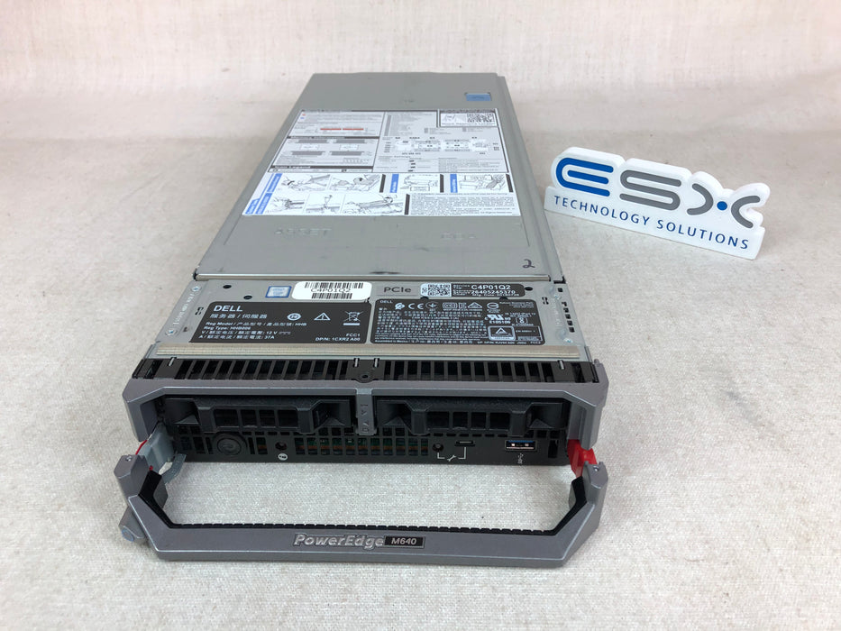 Dell PowerEdge M640 2x 2.5" CTO Blade Server – 2x Heatsink, H730p, BCM57810-k