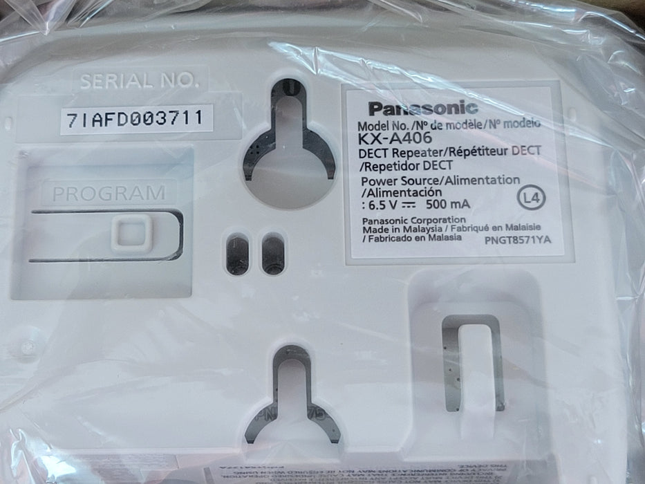 In Factory Box - Panasonic Wireless Repeater with AC Adapter - KX-A406