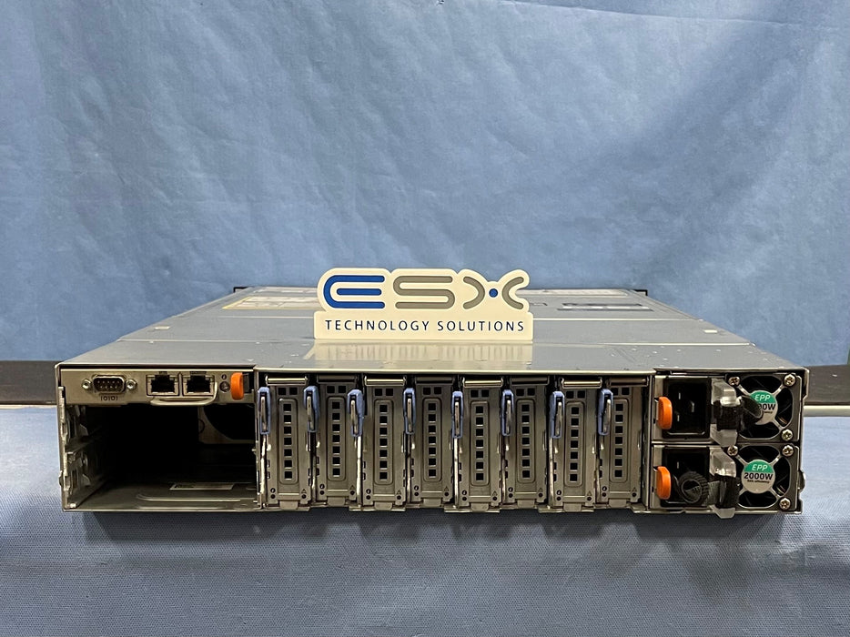 Dell PowerEdge FX2S 4 Slot Blade Chassis - CMC, 2x 2400W PSU