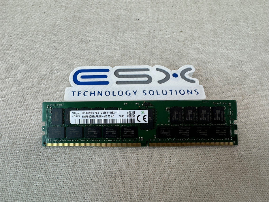 Hynix HMA84GR7AFR4N-VK 32GB 2Rx4 PC4-2666V DDR4 Server Memory