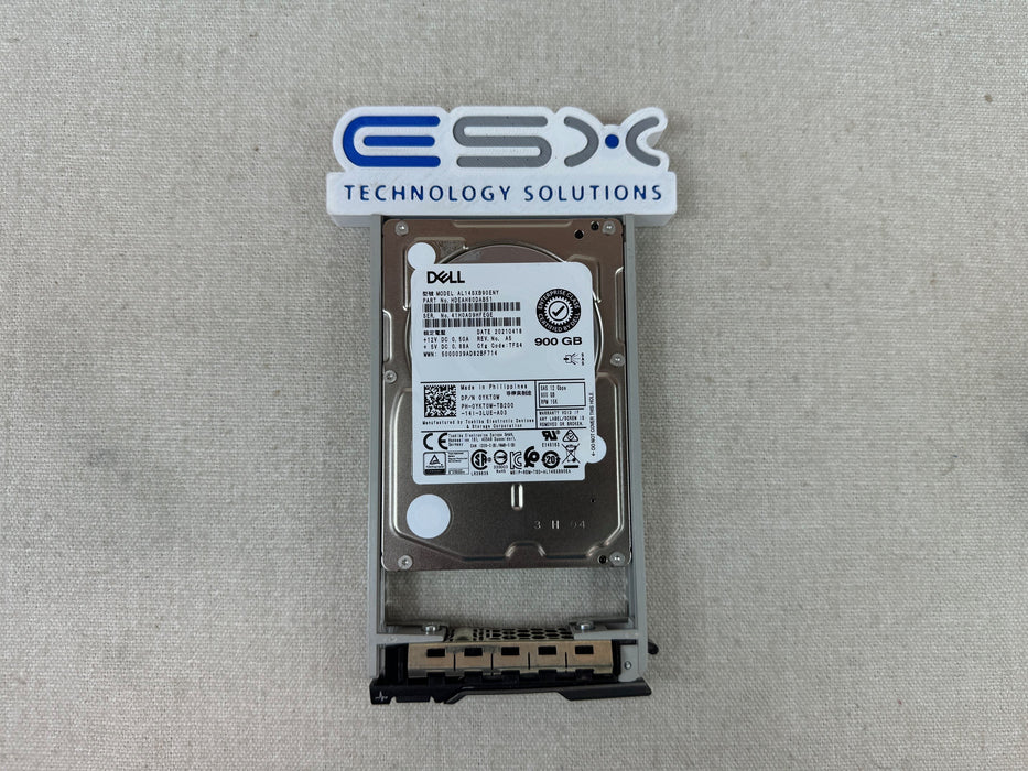 Dell YKT0W 900GB 15k 12Gb/s 2.5” SAS Hard Drive AL14SXB90ENY