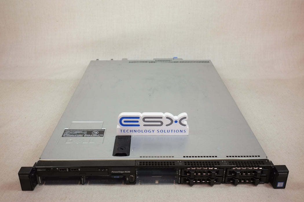 Dell PowerEdge R330 8x 2.5” 1U Rack Server 4 Core E3-1240v5 3.5GHz 16GB H730