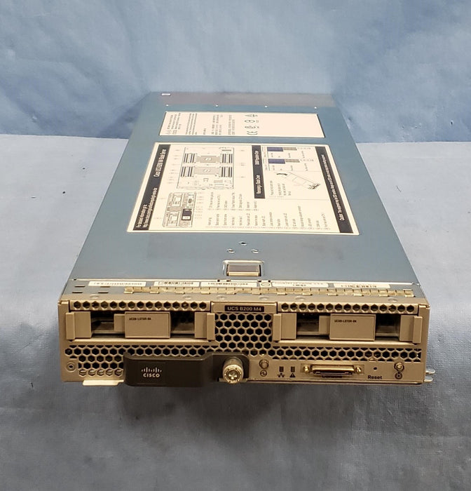 Cisco UCS B200 M4 Blade Server 2x 12 Core E5-2670v3 2.3GHz 24Core 256GB VIC 1340