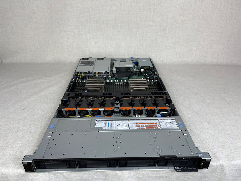 Dell PowerEdge R640 4x 3.5” 1U Server 2x 16 Core Gold 6142 @ 2.6GHz 512GB H330