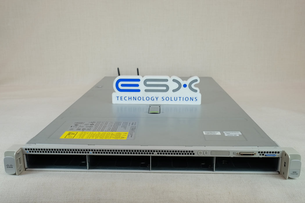 Cisco UCSC-C220-M5L 1U 4x 3.5” CTO Server – 2x Heatsink, UCSB-MRAID12G, 2x PSU