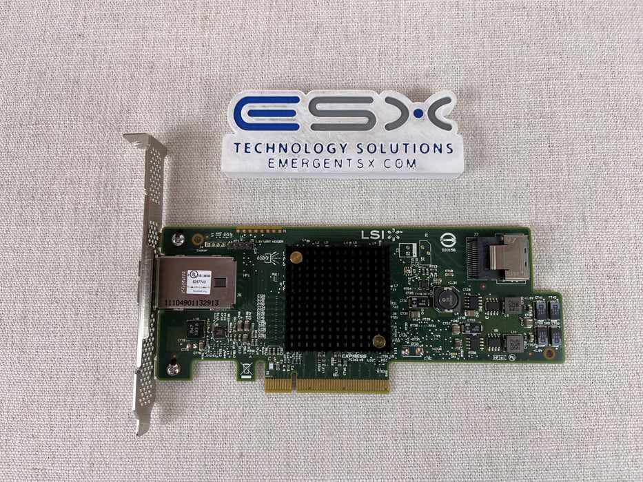 LSI SAS9207-4i4e SAS/SATA 6Gb/S HBA PCI-E x8 F.P. SAS9207-4i4e H3-25434-00H