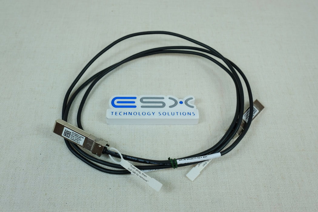 Dell Networking D0R73 2M 25GbE SFP28 DAC Passive Copper Cable DAC-SFP28-25G-2M