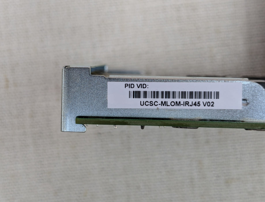 Cisco UCSC-MLOM-IRJ45 Intel i350 Quad Port 1GbE Ethernet Adapter C220 M4 M5