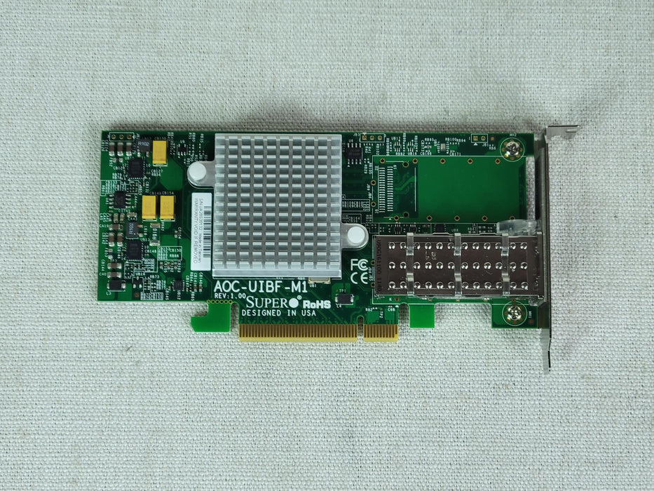 SuperMicro AOC-UIBF-M1 Single Port FDR Infiniband Adapter Card