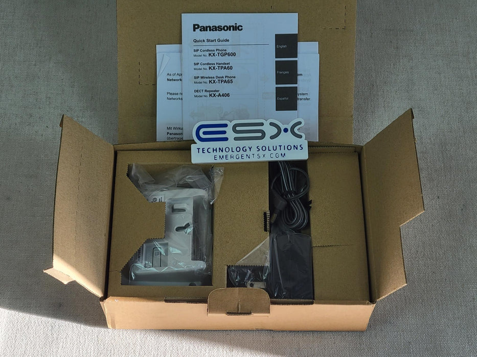 In Factory Box - Panasonic Wireless Repeater with AC Adapter - KX-A406